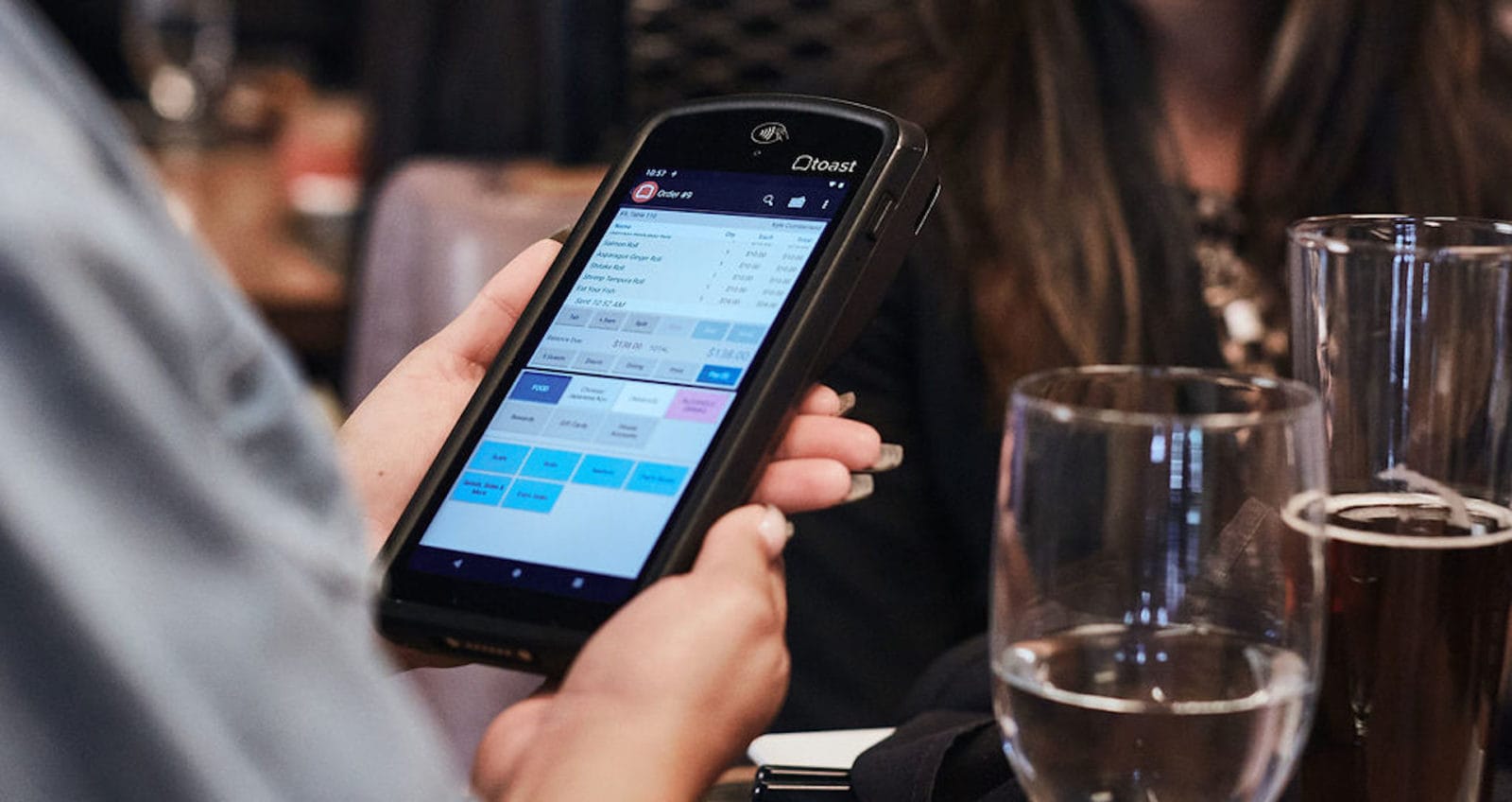 The Toast handheld system